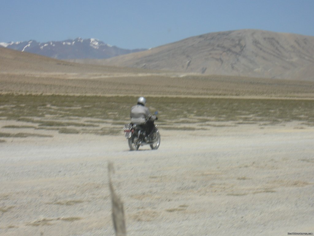 Pang Plains 14000 feet | Motor Cycle Tours to India , Nepal - 2012 & 2013 | Image #3/14 | 