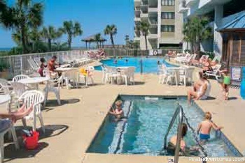 Families Enjoying the Pool | Myrtle Beach SC Hotels, Resorts, and Condos | Image #3/8 | 
