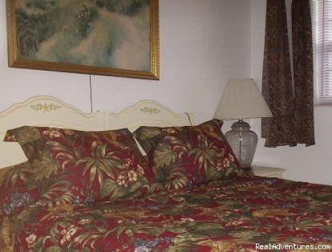 Master Queen Bedroom | Freeport Condo Beach Rental | Image #3/11 | 