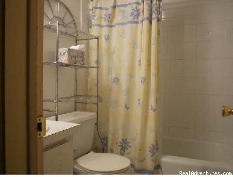 Bathroom - Small But Cute! | Freeport Condo Beach Rental | Image #5/11 | 