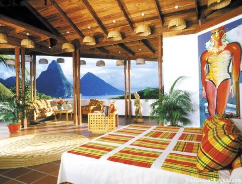 A PREMIUM ROOM AT ANSE CHASTANET | St.Lucia's Romantic Honeymoon Adventure Hideaway | Image #2/22 | 