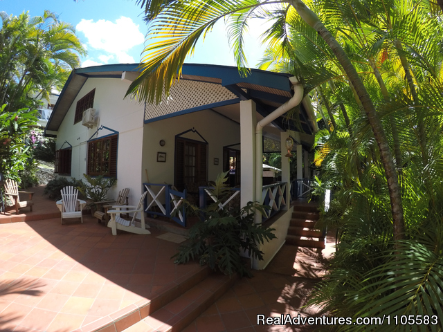 Jemas Guesthouse,3 bedroom house and 1 apartment: view from kitchen