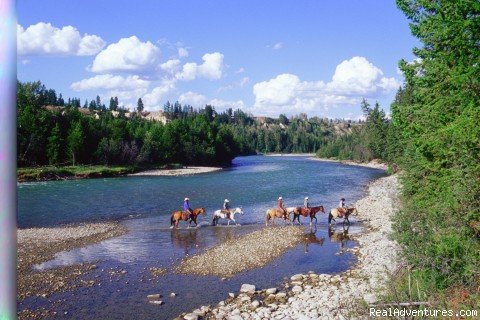 Ride along St. Mary's River | Dude Ranch Canada | Image #3/6 | 