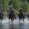 Dude Ranch Canada Boys in the water