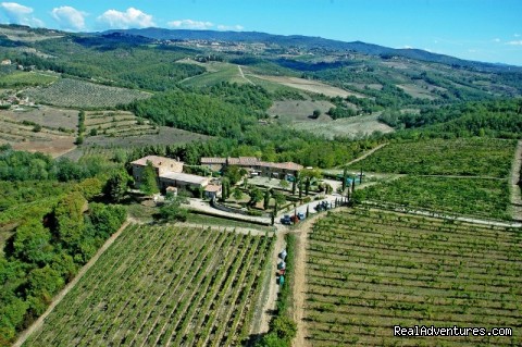 charming country hamlet POGGIO AL SORBO B&B: the ancient portal (XVI cent.)