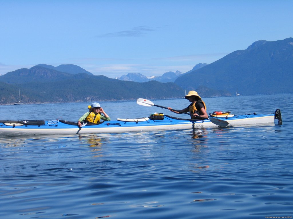 Paddling across Desolation Sound | Sea Kayak Tours Desolation Sound, British Columbia | Image #19/25 | 