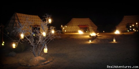 ksar bicha -hotel in merzouga: bivouac overnight