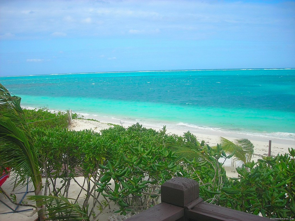 View from Verandah-2nd Floor | Oceanfront Villa on Grace Bay Beach | Image #24/24 | 