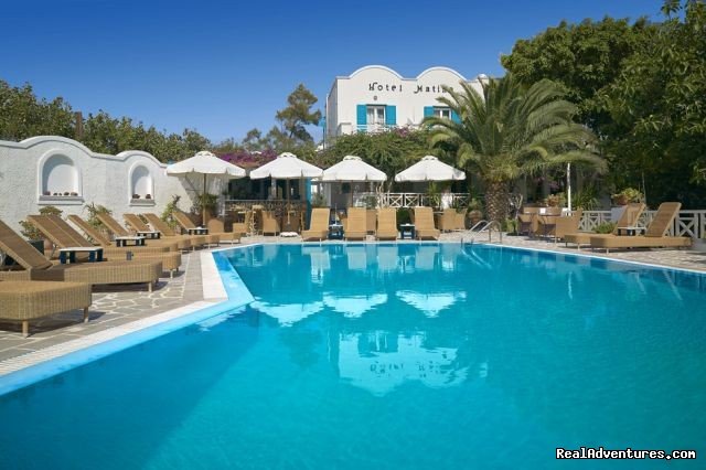 Hotel Matina swimming pool | Hotel Matina, Santorini Island, Greece | Santorini, Greece | Hotels & Resorts | Image #1/15 | 