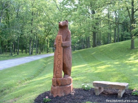 Camp with us at HRVR, Huron, Ohio: Entrance
