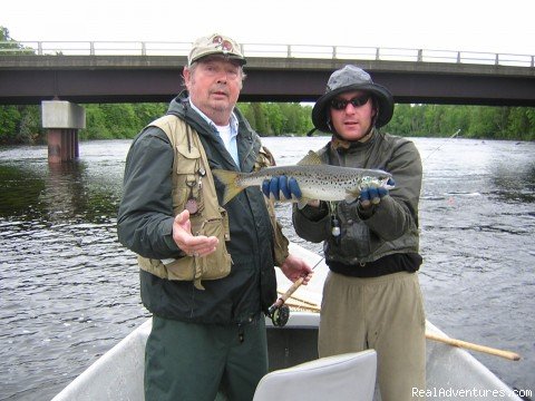 Fly Fish the World Famous Kennebec River | Spacious Lakefront Cabins on Moosehead Lake Maine | Image #2/6 | 
