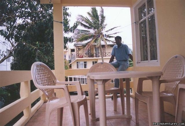 Balcony of a two BD apartment | Enjoy your holiday for the best price qua budget | Grand Bay, Mauritius | Vacation Rentals | Image #1/3 | 