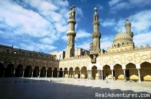 Excursion from Hurghada to Cairo & Giza by FLIGHT: Al Azhar Mosque in Cairo Egypt