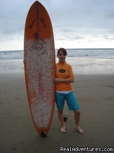 Spanish and Surfing in Ecuador: Surfing