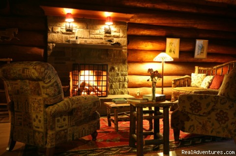 The Great Room - Boutique Canada Eco-lodge: Trout Point Lodge - yarmouth nova scotia hotels & resorts yarmouth
