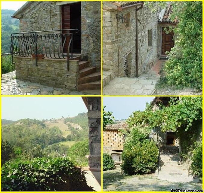 External Stairs View | Romantic Weekend in Umbria B&B Borghetto di Pedana | Image #3/6 | 