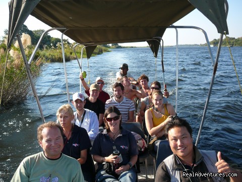 Chobe River Game Cruise, Botswana - Adventure Overland Safaris with Africa Travel Co - western: cape town south africa sight-seeing tour cape town