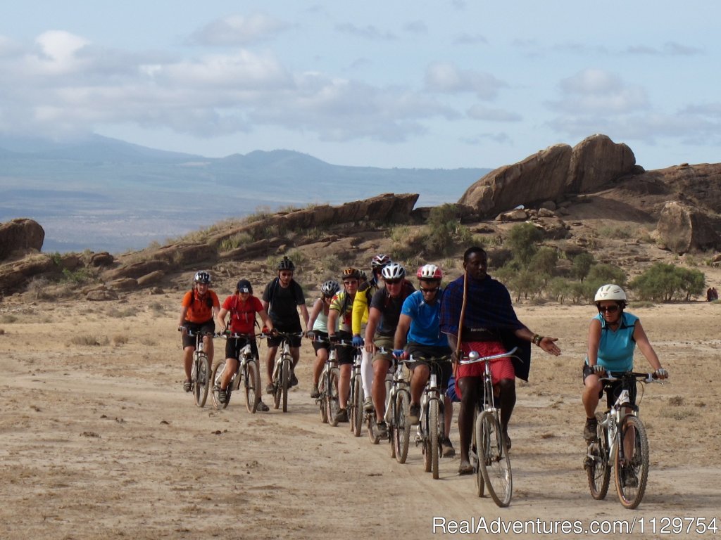 Conga line | Kenya And Tanzania Adventurous African Cycle Tour | Image #7/11 | 