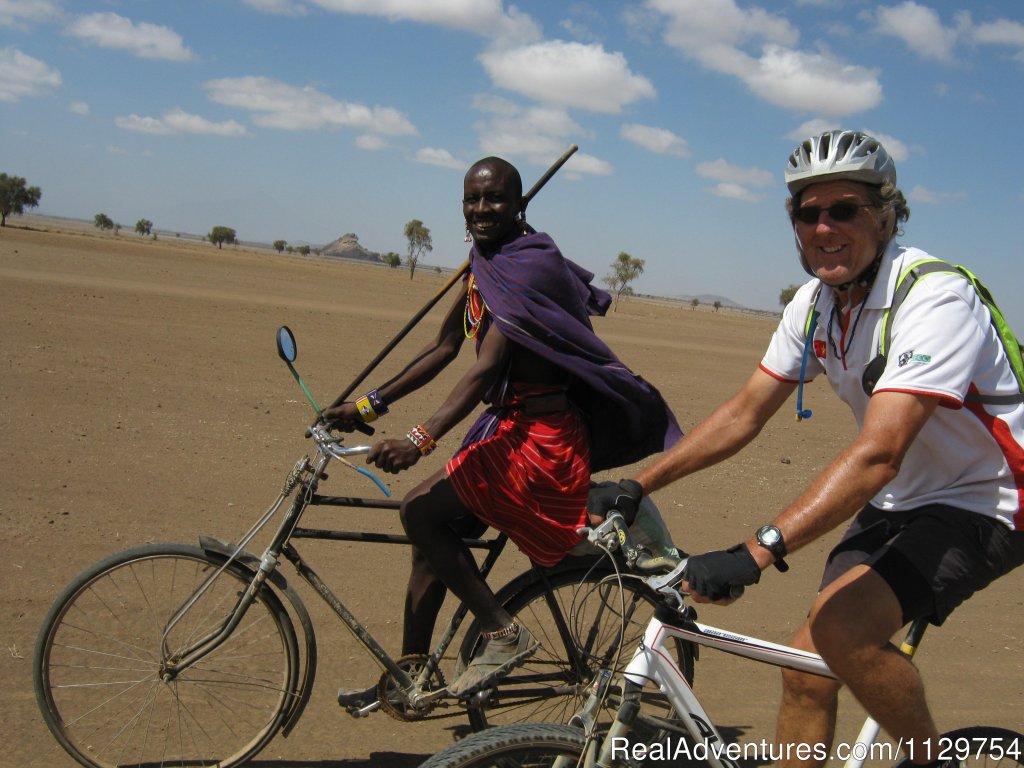 Biking buddies | Kenya And Tanzania Adventurous African Cycle Tour | Nairobi, Kenya | Bike Tours | Image #1/11 | 