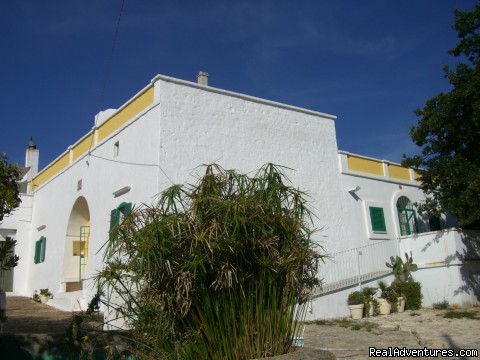 Old farm house B & B in Southern Italy: View of the Farm house