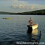 Rangeley Lake, Waterfront: Dock View
