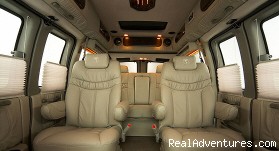 Conversion Van Rental | Class B Motorhome NY NJ FL: 9 Passenger Conversion Van Rentals With TV HIGHT TOP ROOF B