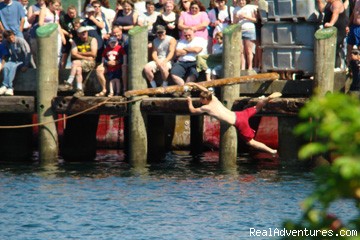 Romantic Beachfront Cottage: The Grease Pole - Ellen Page's Favorite Canada Day Event
