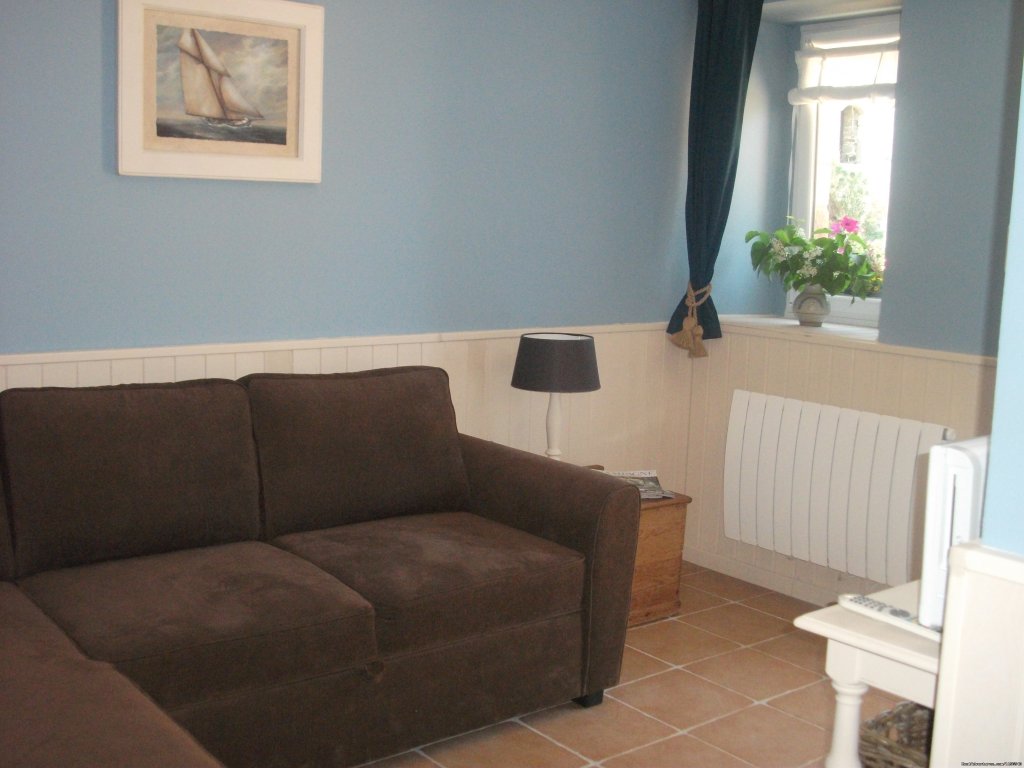 Living area 'Porte Bleue' | B+B/self-catering accomodations in Normandy | Image #3/23 | 