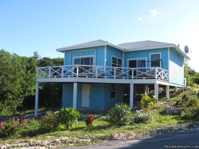 Exuma Blue Cottage | Exuma Blue-Ocean View  from Jaccuzi Tub in Bedroom | Exuma Islands, Bahamas | Vacation Rentals | Image #1/20 | 