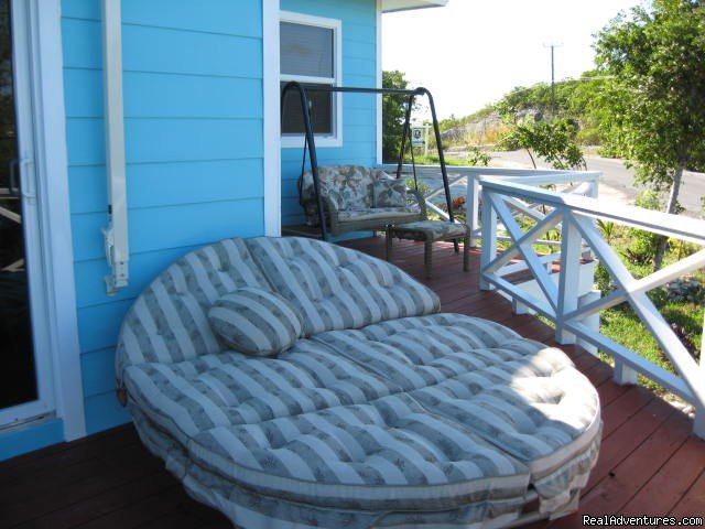 Cottage Deck | Exuma Blue-Ocean View  from Jaccuzi Tub in Bedroom | Image #10/20 | 