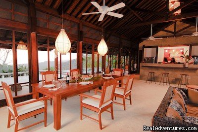The Pavilion Living room at Manu villas vacation rental | Manu villa rental and vacation rentals Costa Rica | Image #4/5 | 
