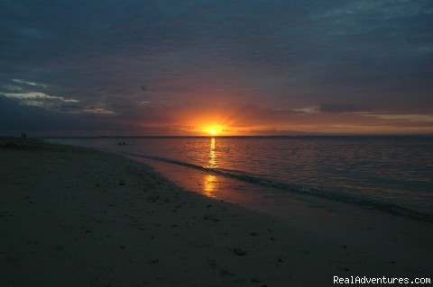 Memorable vacation in MAURITIUS: Sunset in Flic-en-Flac