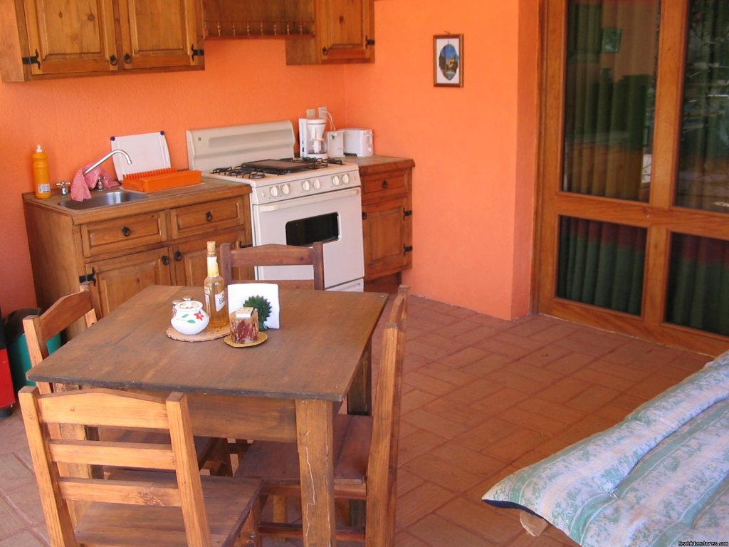 Fully equipped eat-in kitchen | Casa Machaya Oaxaca Bed & Breakfast | Image #3/7 | 