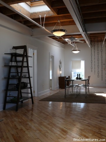 MANHATTAN SKYLINE VIEW LOFTS IN ARTISTS' BUILDING: 2 Bedroom Penthouse