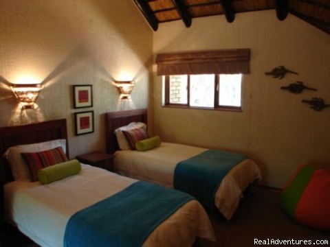 Safari getaway in luxury golf and wildlife resort: Loft room