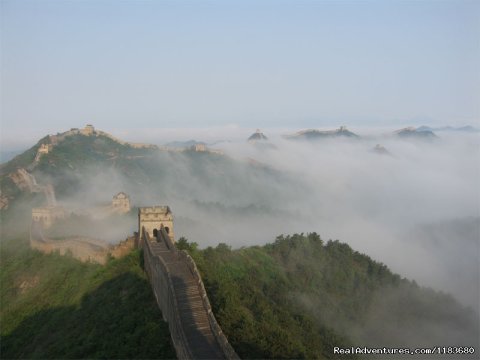 Great Wall hiking at Jinshanling