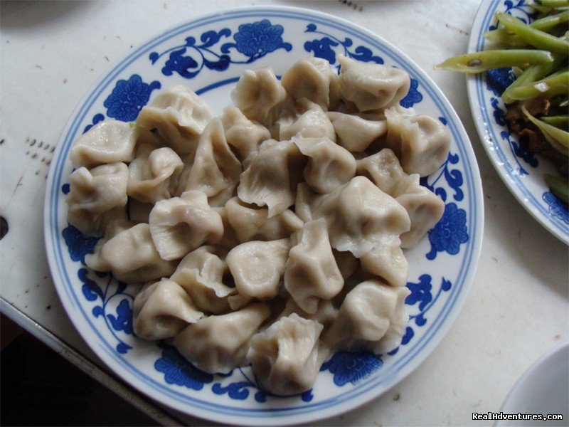 Dumplings in local farmer's restaurant | Small Group Discovery Great Wall Hiking (3 days) | Image #10/12 | 