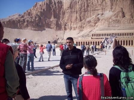 In front of Hatshepsut Temple | Eye of Horus Tours, Guides and Tours | Image #14/23 | 