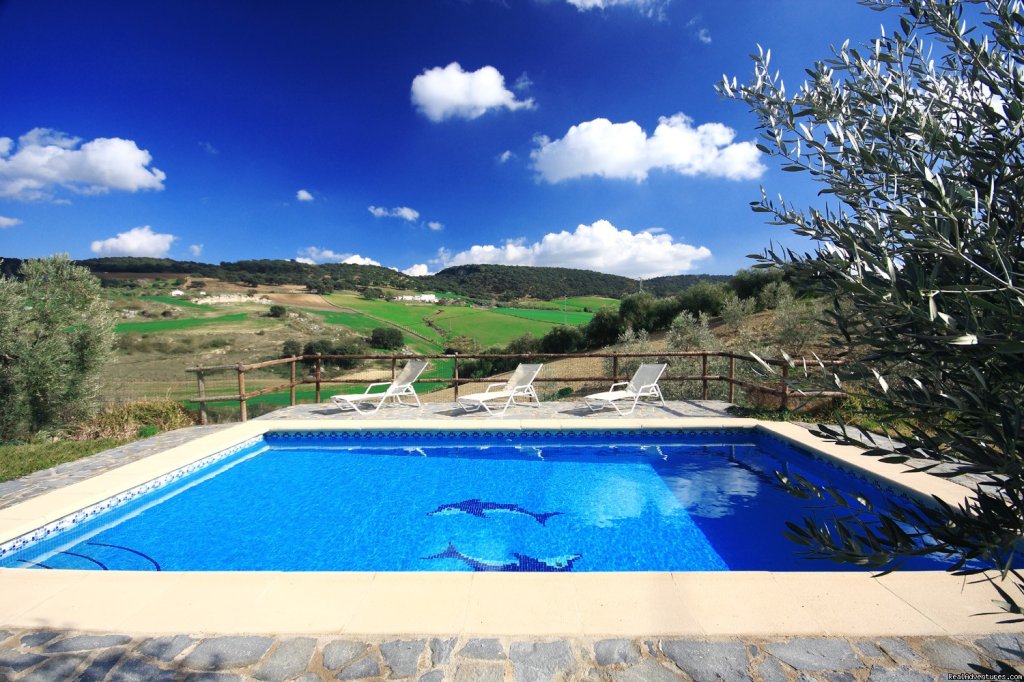 The large and wonderful pool | Cortijo del Medico | Ronda, Spain | Vacation Rentals | Image #1/5 | 