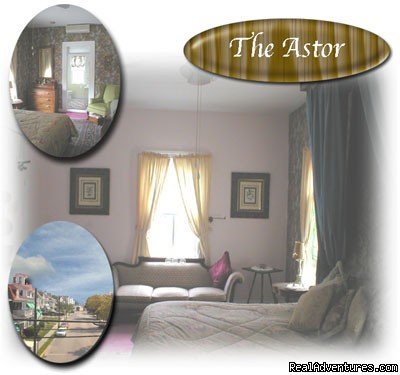 2nd Floor Master Bedroom Has Peek Of The Ocean | Rent a Victorian B&B, 2 blocks to the beach | Image #6/7 | 