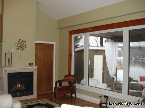 2nd bedroom - Wake-up to the Sunrise over the Harbour - east: picton ontario vacation rentals picton