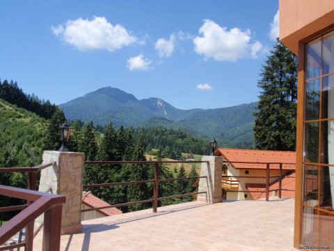 Mountain view from main terrace