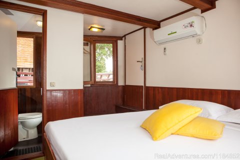 Our Superior Large Cabin On Board The Rahai'i Pangun 2