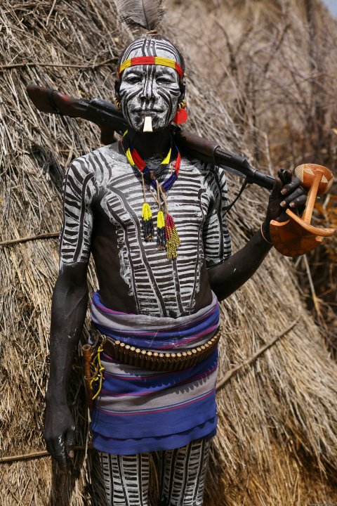 On Of Southern  Ethiopia Tribe