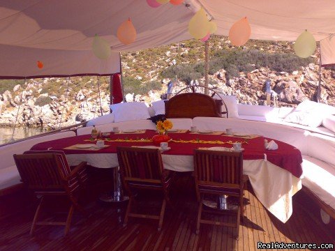 Aft Deck | Sailing In Mediterranean With Medsail Holidays | Image #2/18 | 