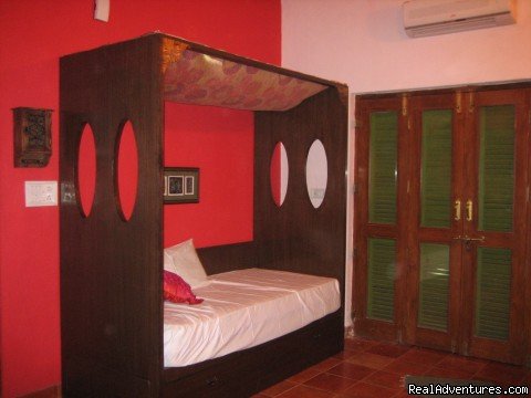 sofa cum bed in living | Beautifull Furnished Apartment In Calangute  | Image #4/4 | 