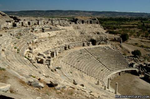Ancient theatre of Miletus, Turkey - Expert led cultural tours: Turkey, Greece, Sicily - mediterranean coast turkey archaeology