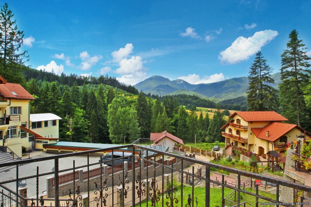 View from the terrace | Luxury Holiday Villa in a Private Mountain Resort | Image #5/17 | 