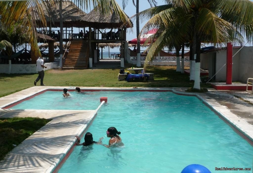 Our Beautiful Swimming Pool with Children's Area | Hotel Paseo Sol beach mar costa sol El Salvador | Image #20/20 | 