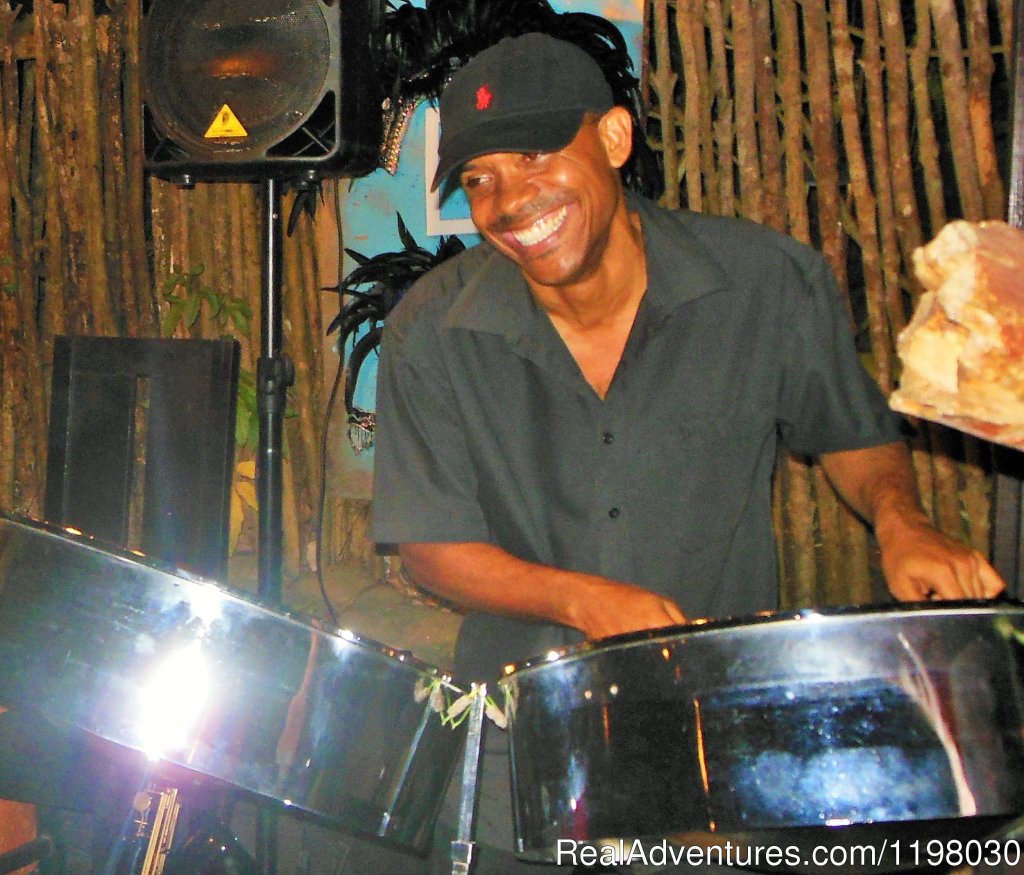 Allison Marquis, the best pan player in the Caribbean | Mango Beach Inn, Adventure Lodge | Image #12/26 | 